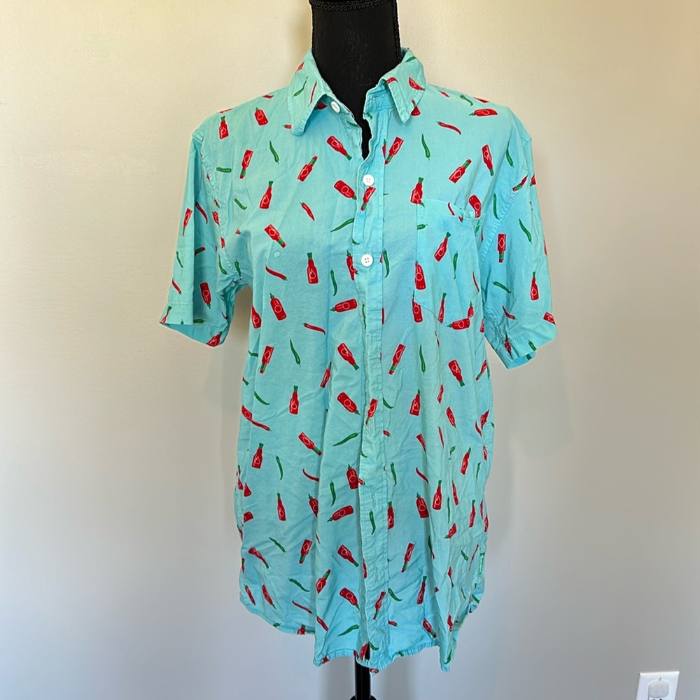 MEN'S HOT SAUCE SUMMER HAWAIIAN SHIRT